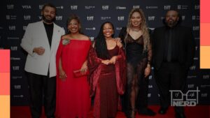 Foto promocional do filme ‘Vicentina Pede Desculpas’ durante estreia no Festival de Toronto 2026