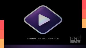 Pessoa a ver séries no Stremio em Portugal com alerta de legalidade e add-ons