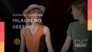 Cartaz do drama biográfico nacional Milagre do Destino exibido na Sessão da Tarde hoje na TV Globo