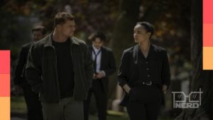 Alan Ritchson e Maria Sten em Neagley, série derivada de Reacher no Prime Video