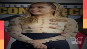 Florence Pugh interpretando Cathy Ames em A Leste do Éden, minissérie da Netflix que estreia em 1º de outubro