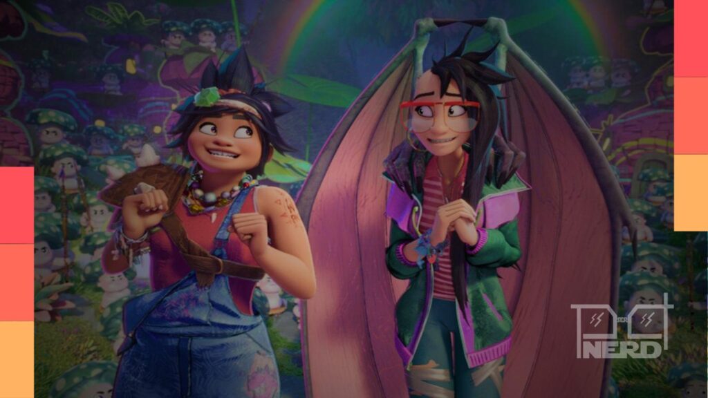 Ilustração do filme A Ilha Esquecida, animação da DreamWorks que alcançou 100% de aprovação da crítica no Rotten Tomatoes