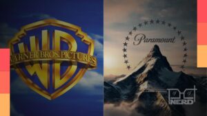 Notícia sobre o acordo que permitiu a fusão Paramount Skydance e Warner Bros Discovery após tentativa de bloqueio por estados dos EUA
