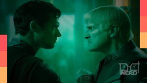 Kyle Chandler como Hal Jordan em Lanternas e David Corenswet como Superman, sugerindo conexão anterior ao herói do novo universo DC