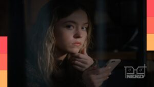 Sydney Sweeney em cena do filme Observadores