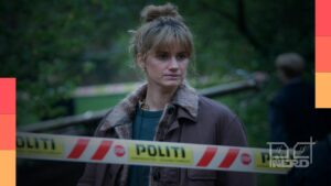 Danica Curcic em cena da série O Homem das Castanhas, da Netflix