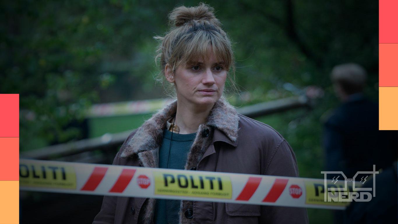 Danica Curcic em cena da série O Homem das Castanhas, da Netflix