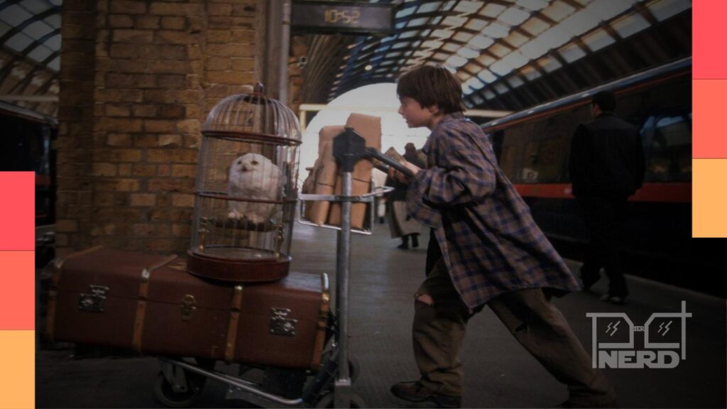 Daniel Radcliffe como Harry Potter em cena de A Câmara Secreta
