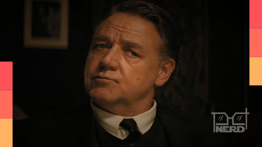 Russell Crowe em cena do filme Unabomber, produção da Netflix baseada em acontecimentos reais