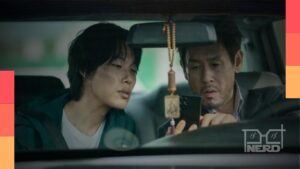 Cena de O Rato, suspense sul-coreano da Netflix, com os atores Ryu Jun-yeol e Sul Kyung-gu