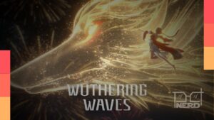 Hsin em um trailer cinemático de Wuthering Waves com clima misterioso e referência ao sumiço do Rover