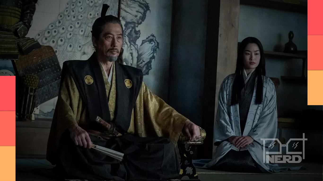 Homenagem visual de Xógun com referência ao Japão feudal e indicação de encerramento das filmagens da 2ª temporada