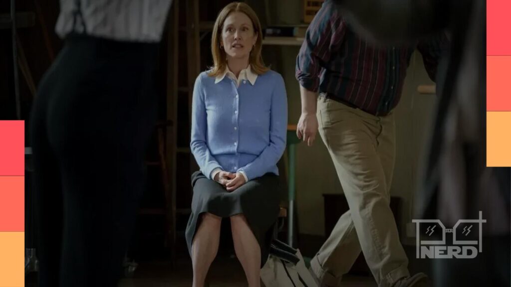 Julianne Moore em imagem de divulgação do filme A Grande Estreia