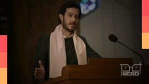 Adam Brody como Noah em Ninguém Quer, série criada por Erin Foster