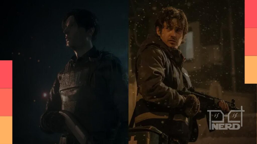 Cena do filme Resident Evil de Zach Cregger, inspirado na tensão e nas mecânicas dos jogos