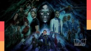 Personagens dos X-Men associados ao álbum de figurinhas de Vingadores: Doutor Destino