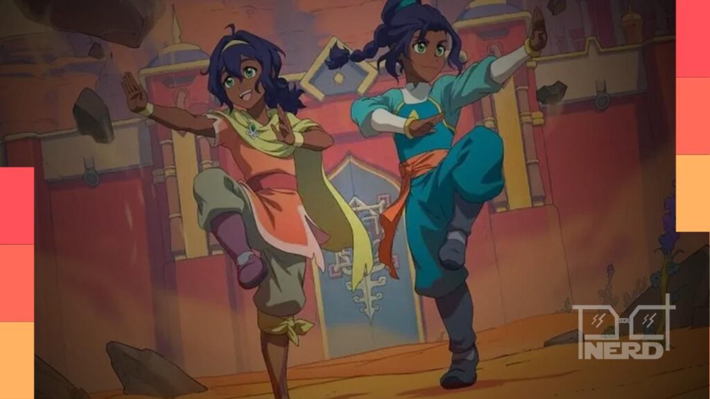 Pavi em Avatar: Os Sete Refúgios, série animada do universo Avatar