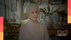 Retrato da atriz Barbara Barrie, que morreu aos 95 anos