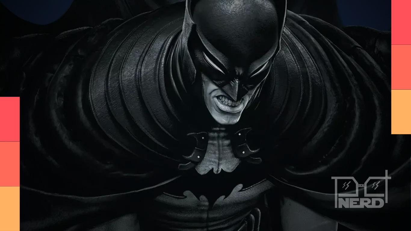 Arte de divulgação de Batman: Gárgula de Gotham, minissérie escrita e desenhada por Rafael Grampá