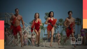 Stephen Amell como Hobie Buchannon na nova série Baywatch