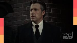 Ben Affleck em evento, associado à notícia sobre o convite para dirigir O Despertar da Força