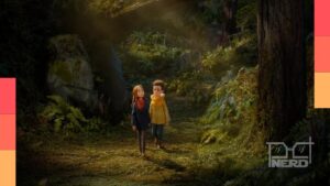 Jacob Tremblay se impressiona com os rostos intercambiáveis dos bonecos de O Bosque Selvagem, filme da Laika.
