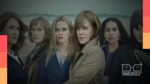 Elenco de Big Little Lies em imagem promocional da série