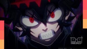 Asta aparece em uma cena da segunda temporada de Black Clover
