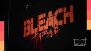 Campanha de Bleach em telões sincronizados na região da estação de Shibuya, em Tóquio