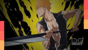Ichigo Kurosaki em arte promocional de Bleach: Thousand-Year Blood War