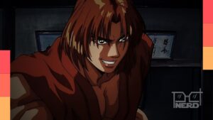 Ken Masters em Street Fighter II V, anime cuja dublagem brasileira popularizou o bordão criado por Sérgio Moreno