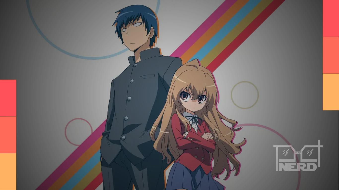 Edição em box 4K de Toradora! com Taiga Aisaka e Ryuuji Takasu em destaque