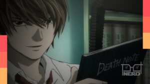 Ilustração de um caderno inspirado em Death Note relacionado a caso investigado em uma escola dos Estados Unidos