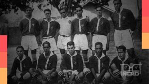 Pôster do filme Camisas Negras, docudrama sobre a história do Vasco da Gama