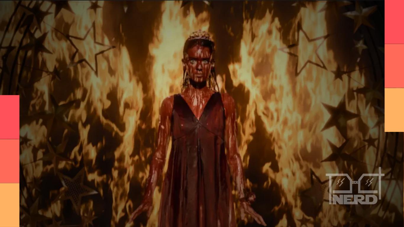 Imagem promocional da série Carrie, adaptação de Stephen King para o Prime Video