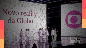 Anúncio do reality Casei com a Família, da Globo