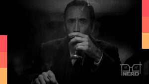 Nicolas Cage em imagem promocional relacionada ao suspense cibernético C.L.A.Y.