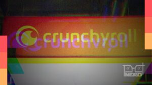 Logo da Crunchyroll em imagem que representa a nova divisão Storyworks da Sony