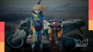 Imagem de divulgação do anime Death Stranding Isolations