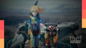 Imagem promocional de Death Stranding Isolations, anime ambientado no universo de Hideo Kojima
