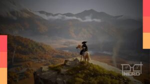 Imagem promocional de Ghost of Yotei, jogo da Sucker Punch, estúdio que demitiu 24 funcionários