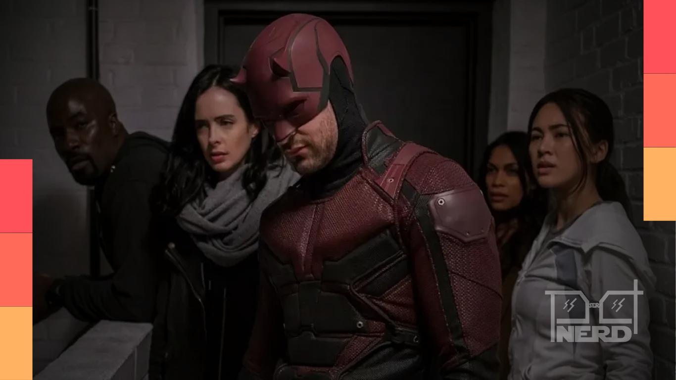 Charlie Cox, Krysten Ritter e Finn Jones no painel de Demolidor: Renascido na NYCC