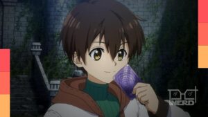 Yuuma aparece em uma cena do anime Devils’ Crest