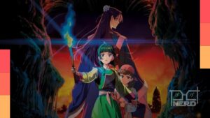 Maomao e Jinshi em imagem promocional do filme de Diários de uma Apotecária