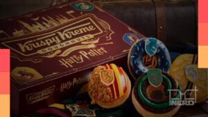 Coleção de donuts da Krispy Kreme inspirada nas casas de Hogwarts em Harry Potter