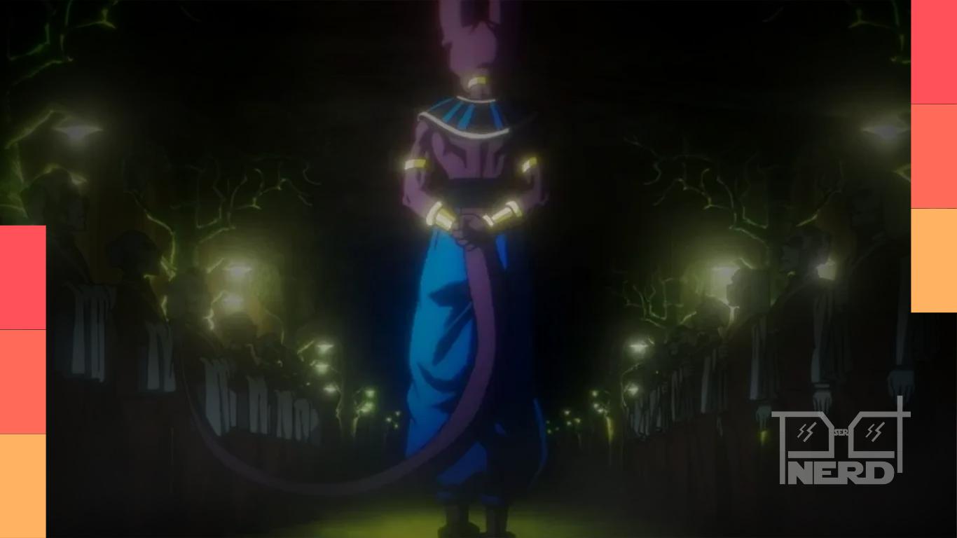 Imagem promocional de Dragon Ball Super: Beerus, nova versão do início do anime