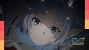 Arte sobre episódios assustadores de anime e a curadoria de Halloween atribuída à Crunchyroll