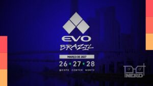 Divulgação da EVO Brazil 2027, competição de jogos de luta em São Paulo