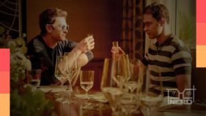 Imagem de divulgação do filme Artificial, drama de Luca Guadagnino sobre Sam Altman e a OpenAI