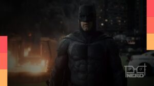 Batman de Ben Affleck em imagem promocional de Liga da Justiça
